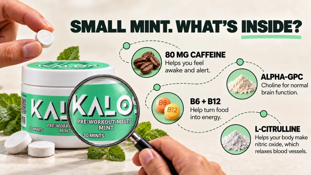 KALOS ingredients infographic